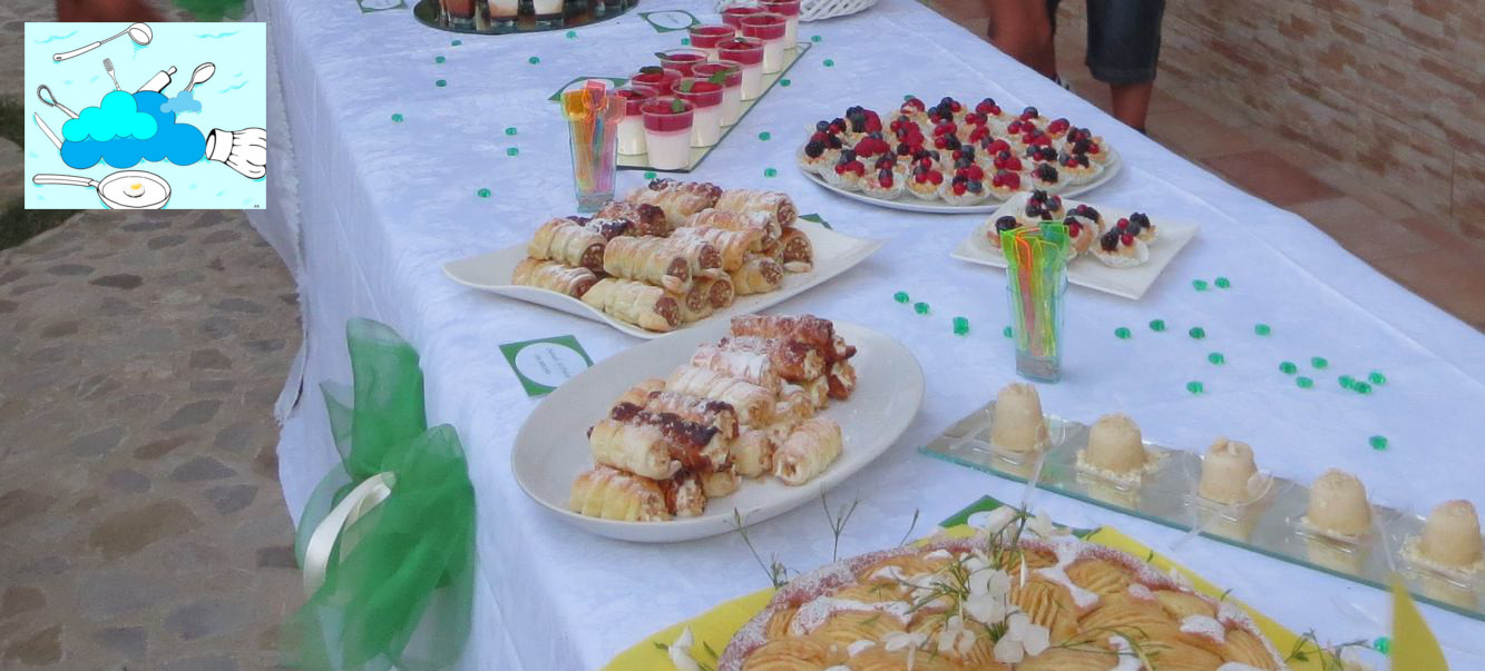 Cannoli di sfoglia alla crema