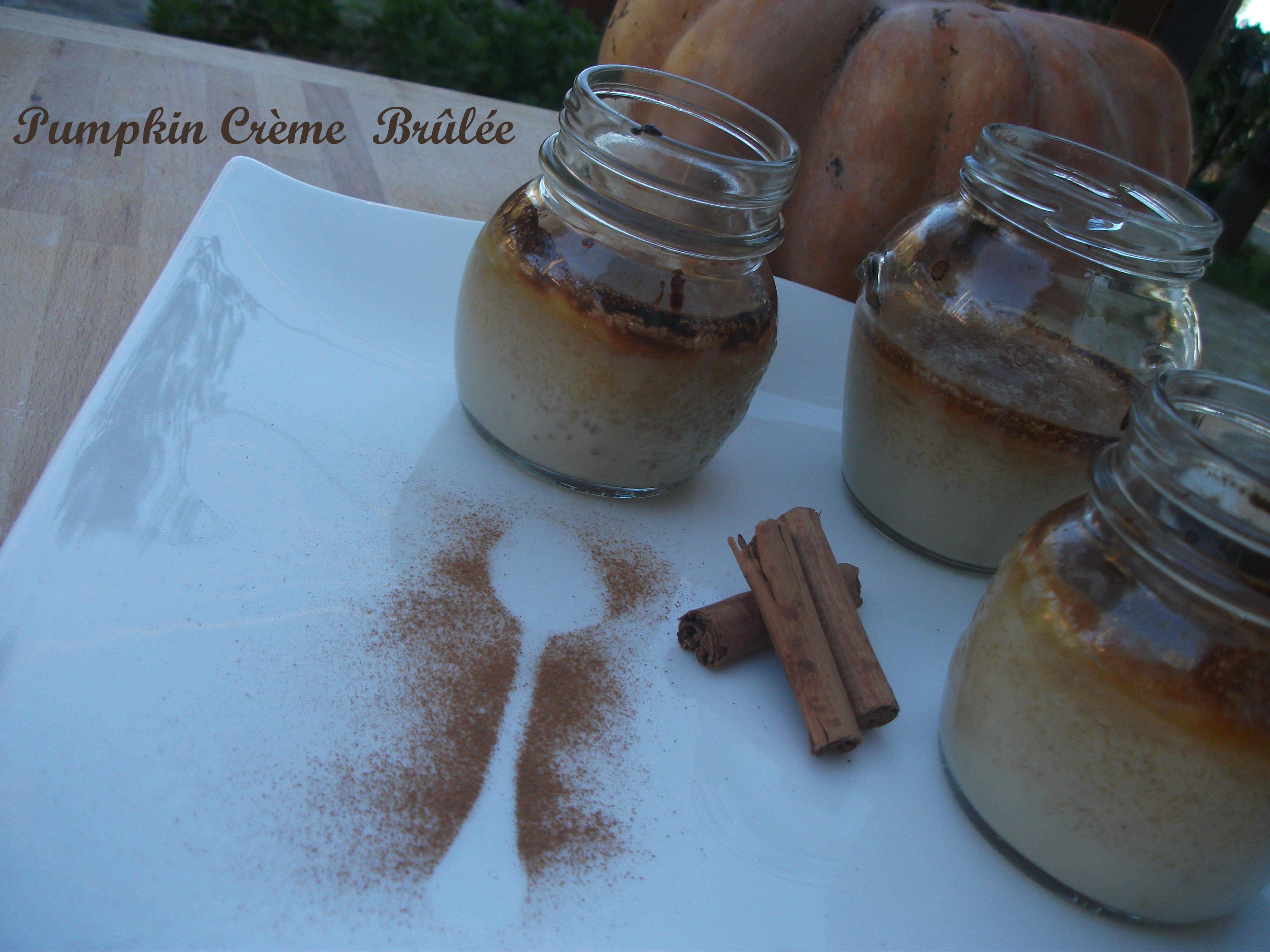 Pumpkin Crème Brûlée