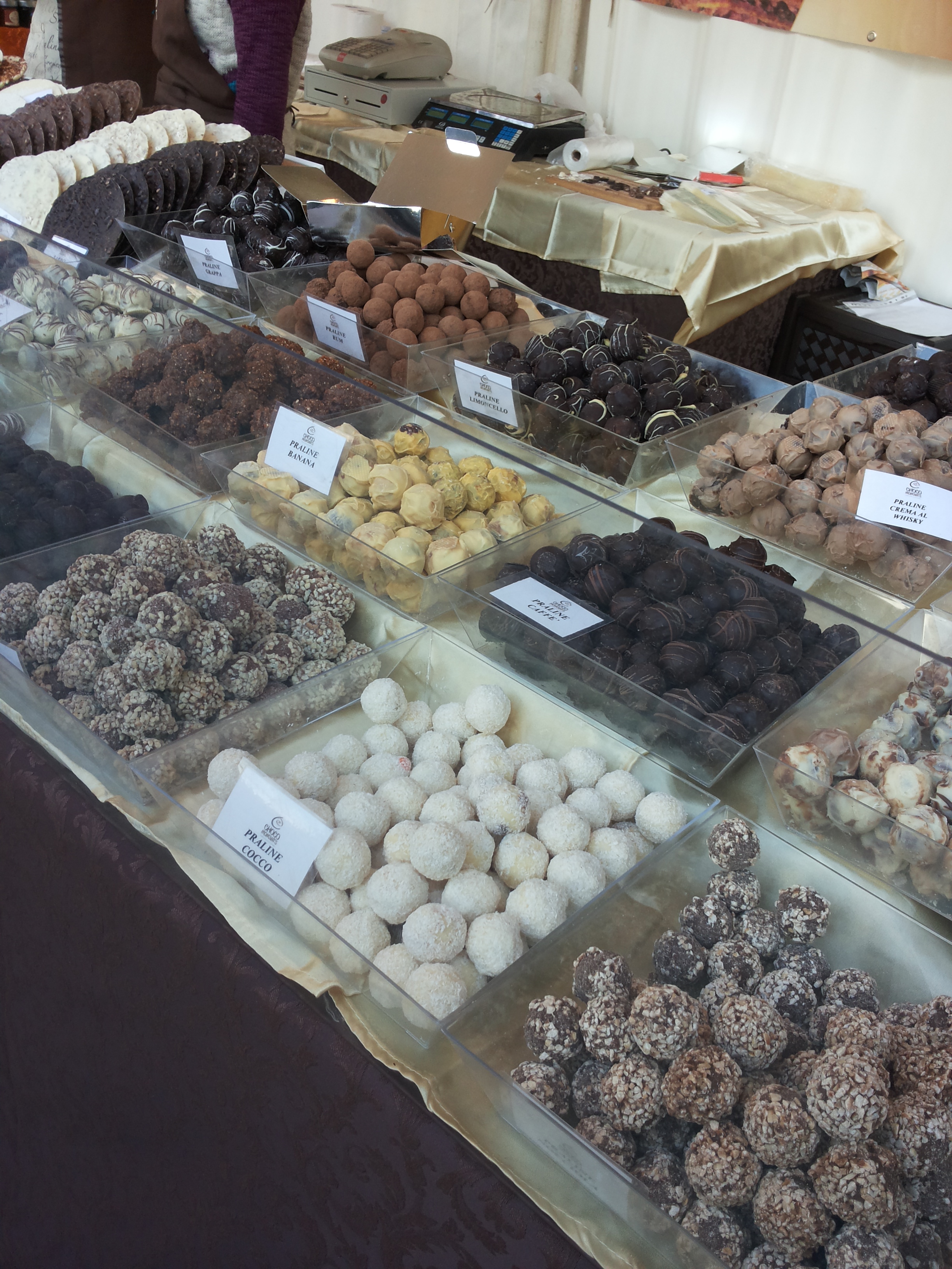 Festival del Cacao di Genova: quante praline!!