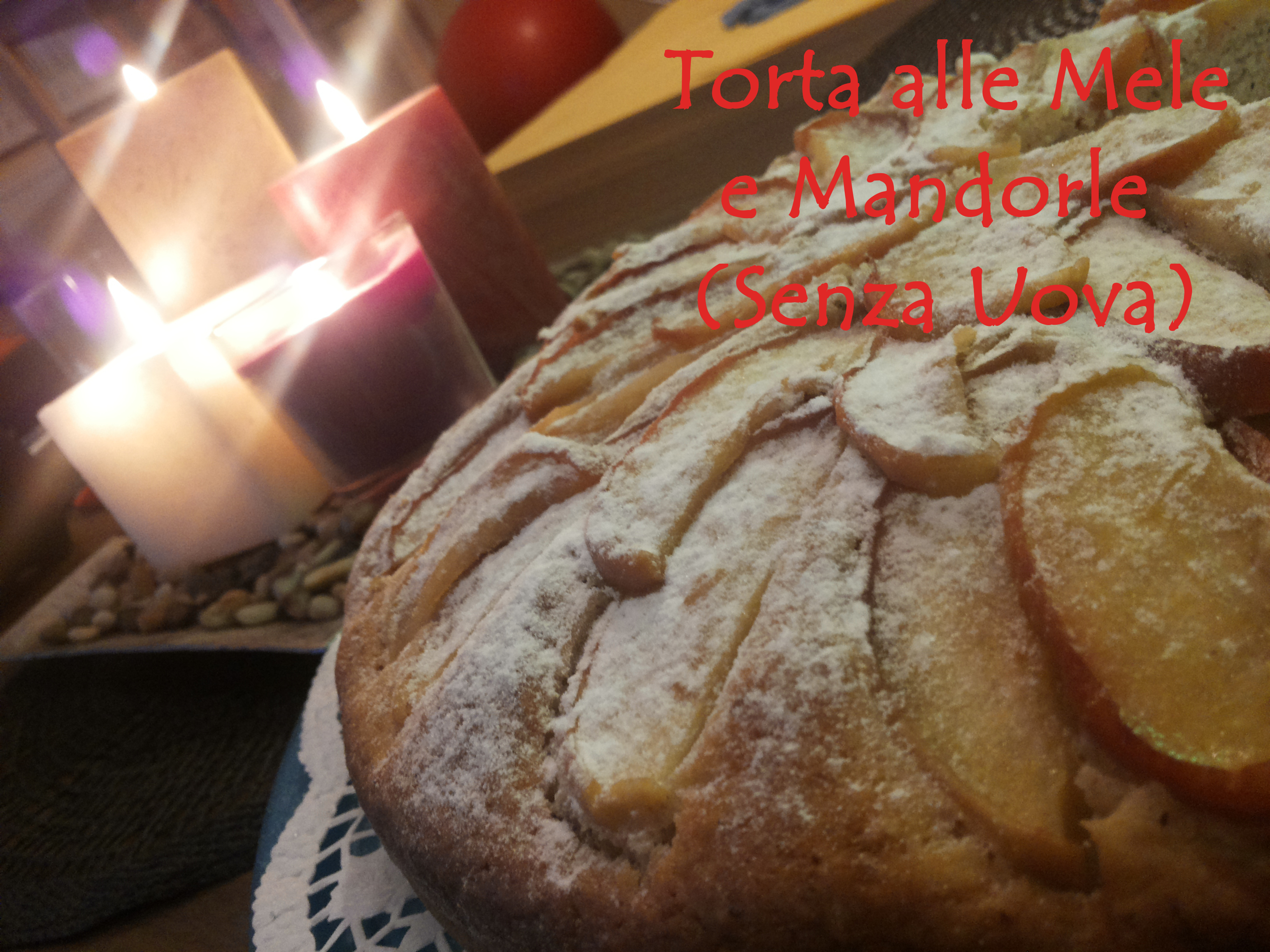 Torta di mele e mandorle (senza uova)