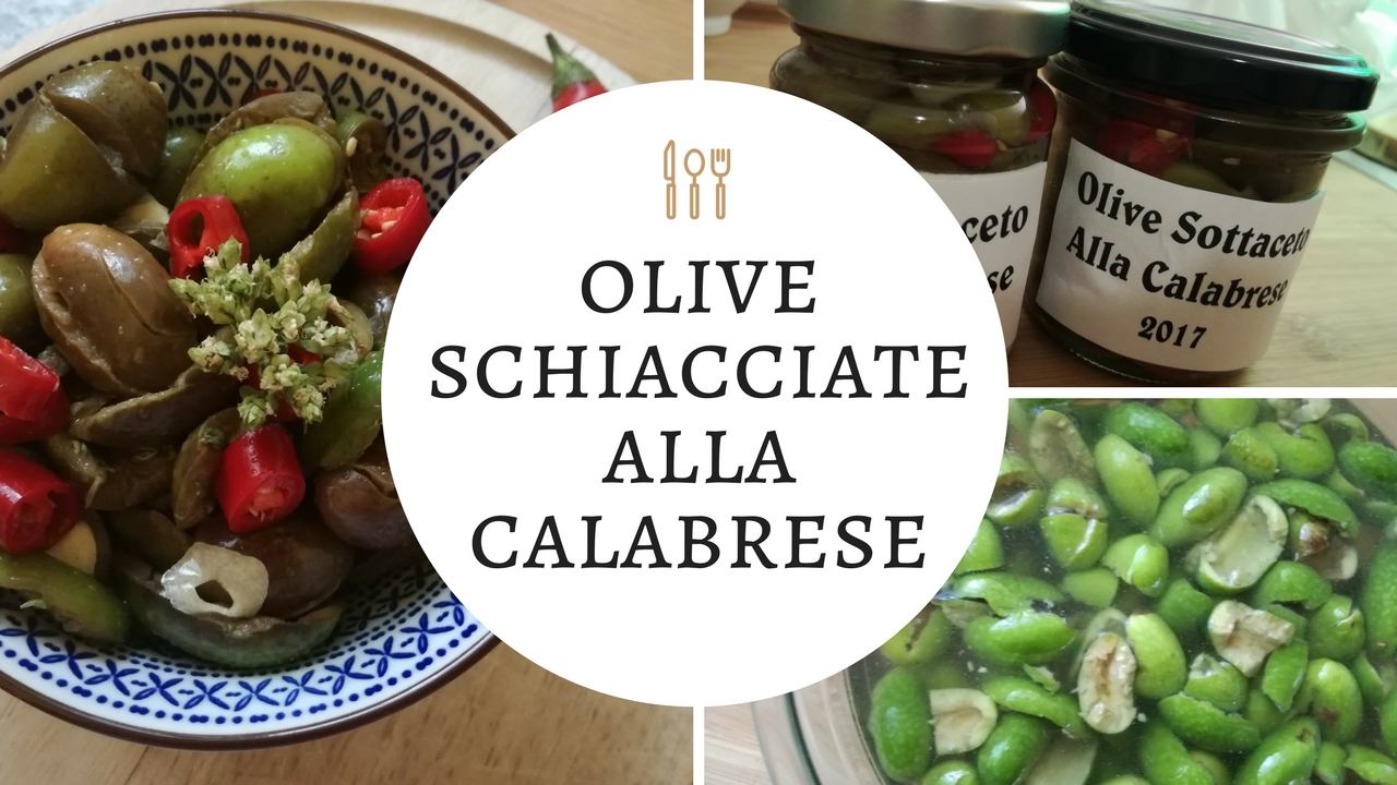Olive schiacciate – Ricetta Calabrese