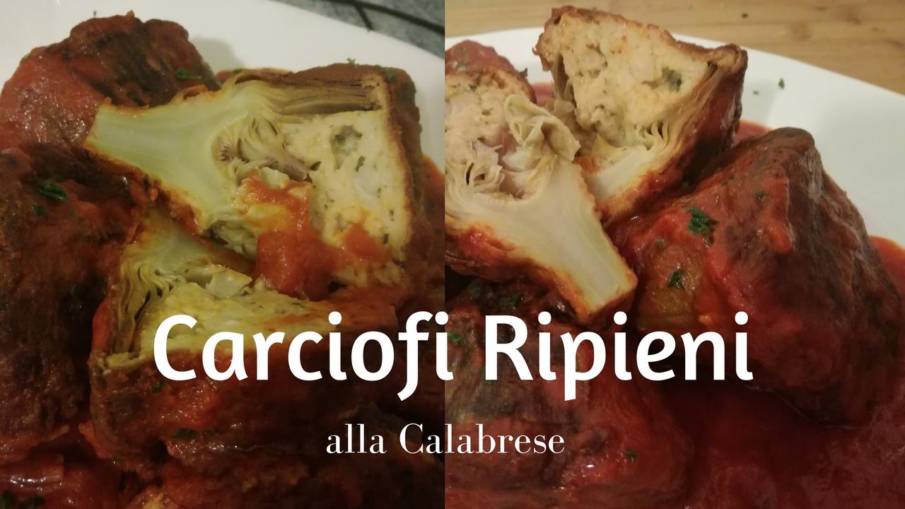 Carciofi ripieni alla Calabrese