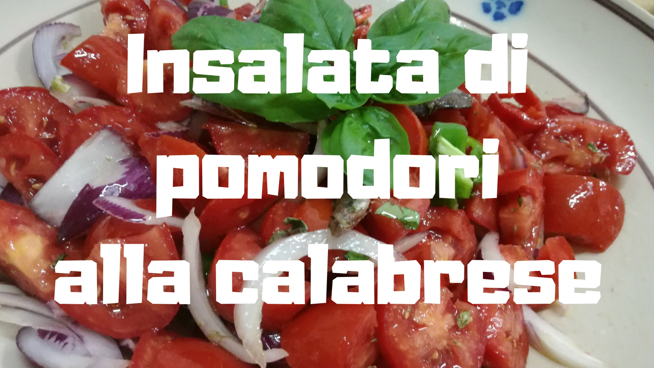 Insalata di pomodori alla calabrese