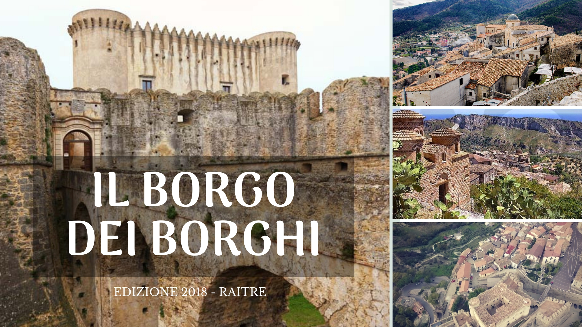 Il Borgo dei Borghi su Rai3