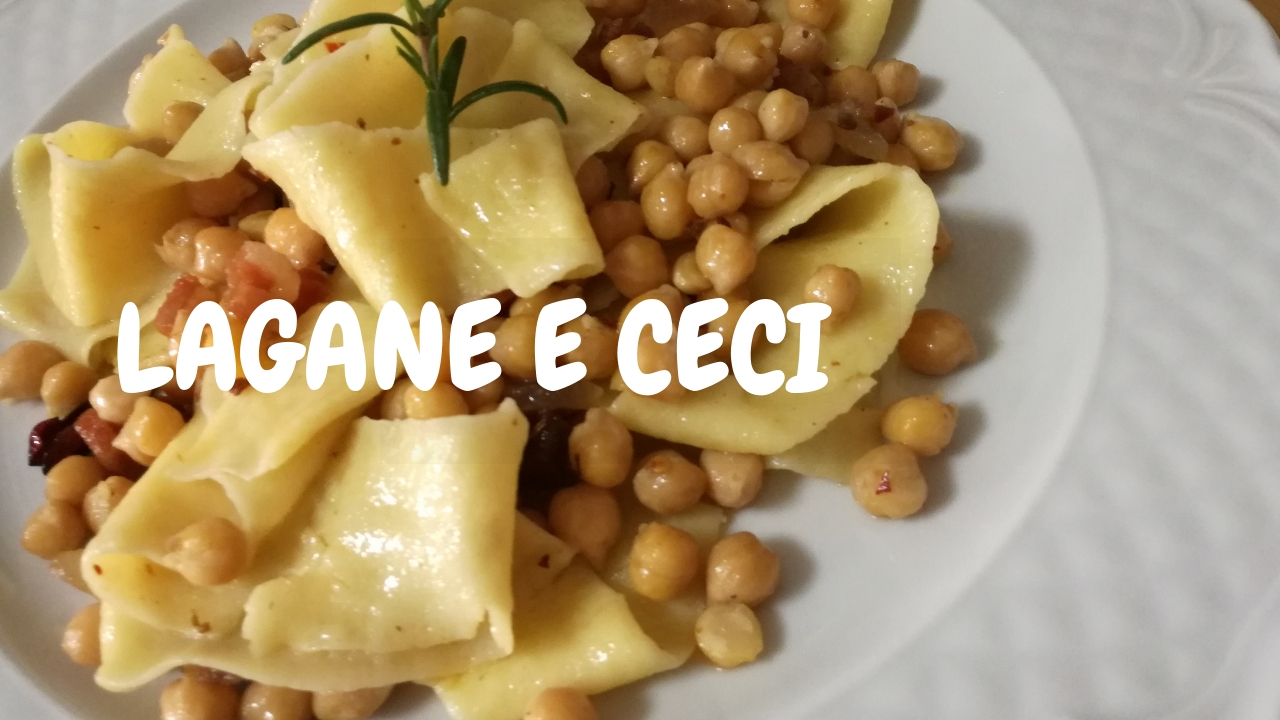 Lagane e ceci, ricetta calabrese