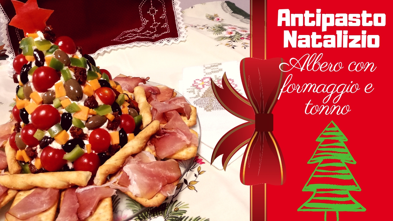 Albero di Natale da mangiare con Tonno