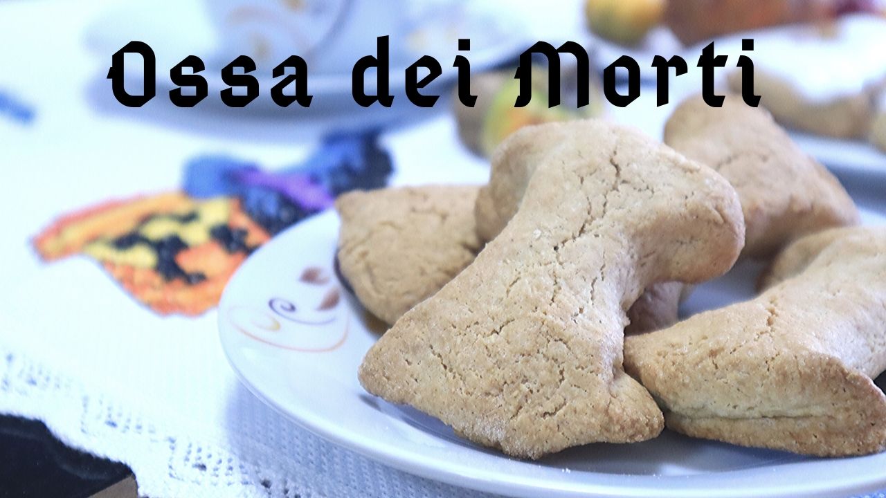 Ossa dei morti, biscotti di Halloween