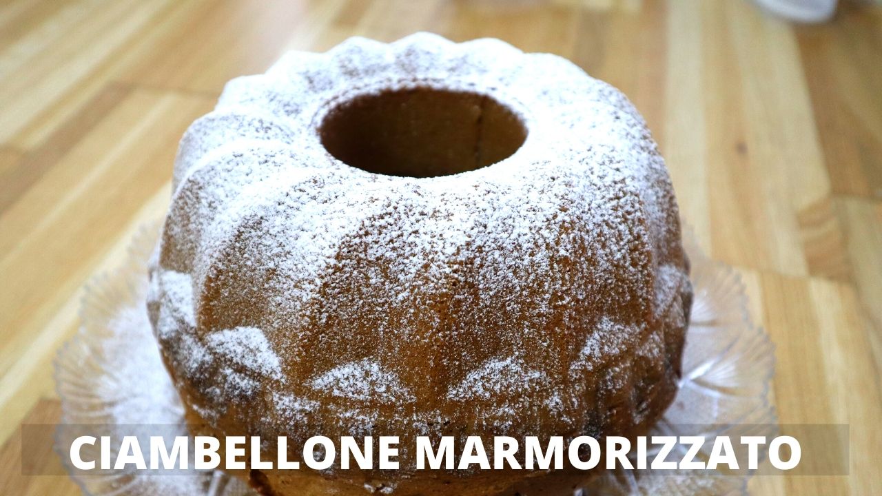 ciambellone marmorizzato