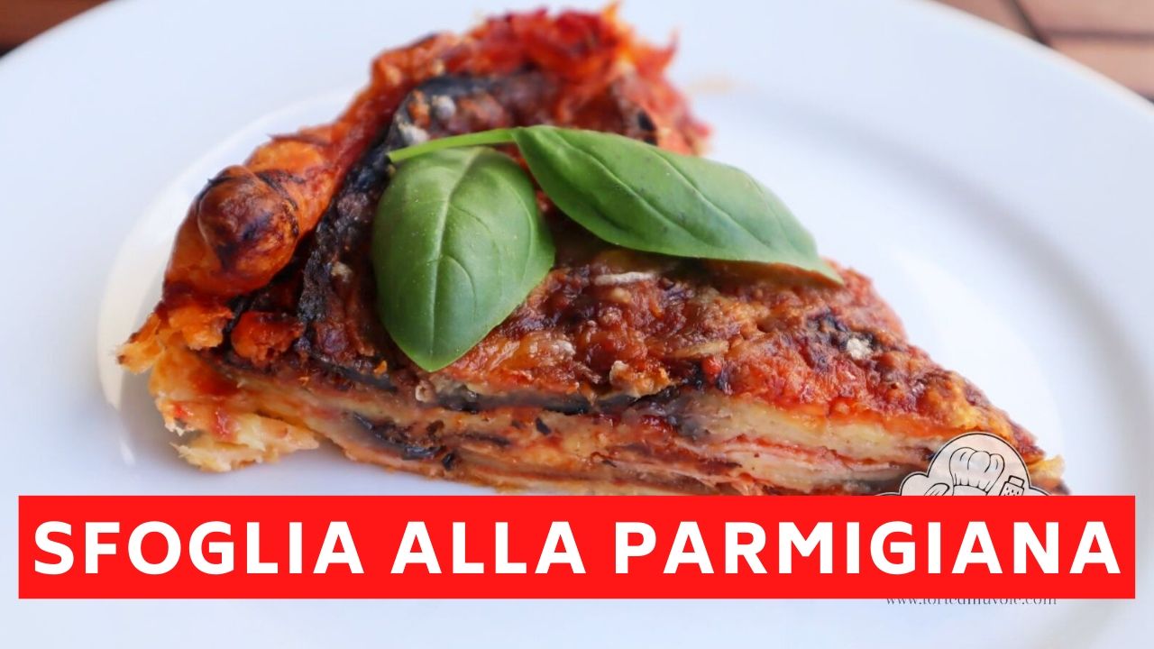 Parmigiana di melanzane in crosta